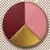 Burgundy/Pink/Gold