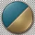 Turquoise/Gold